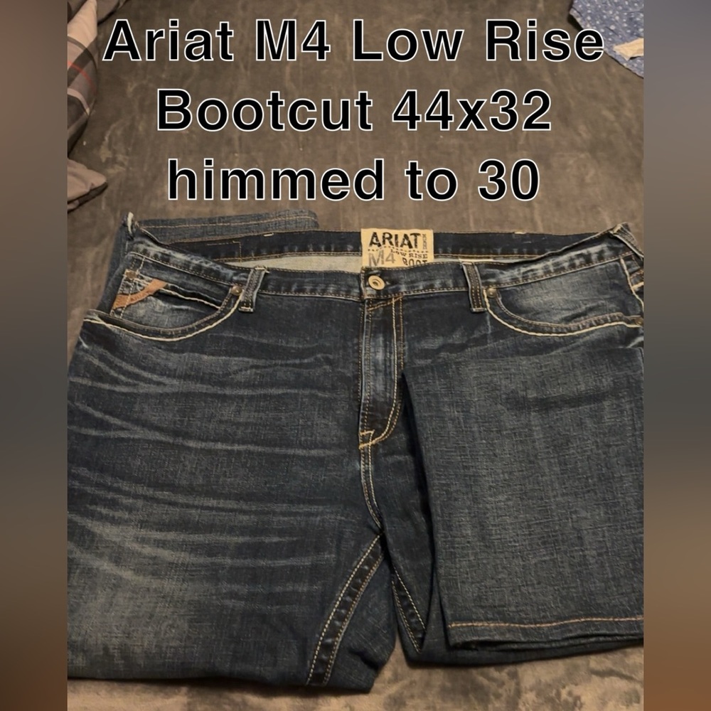 Ariat M4 Low Rise
Bootcut 44x32 himmed to 30